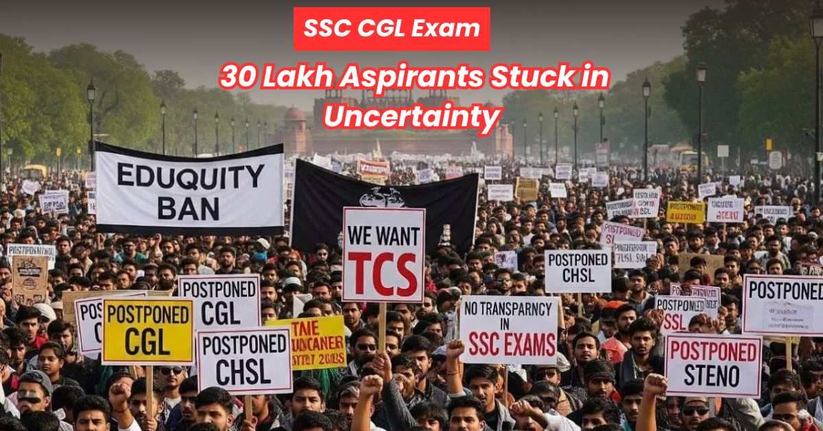 SSC CGL 2025: 30 Lakh Aspirants Stuck in Uncertainty After Exam Confusion
