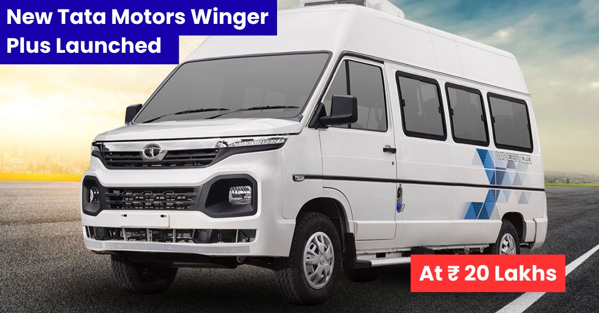 New Tata Motors Winger Plus Launched