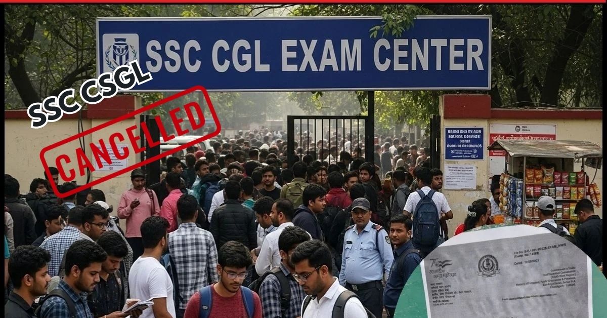 SSC CGL Exam Cancelled 2025 ( Image With News 18 Hindi )